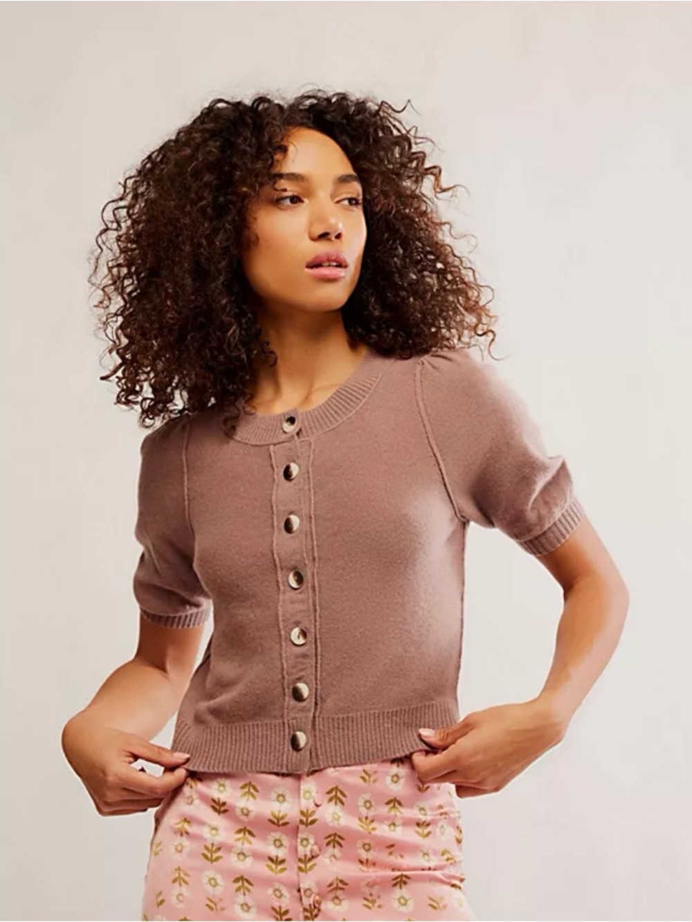 NEW Free People Isla Cashmere and Wool Cardigan Sweater